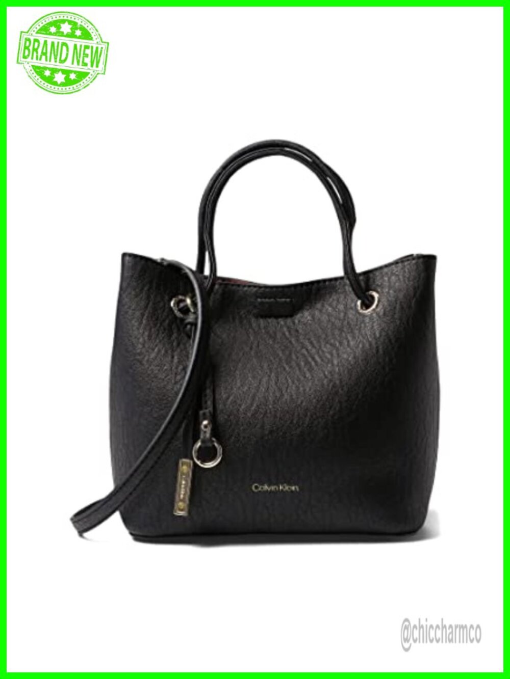 Calvin Klein Gabrianna Mini Tote Crossbody Handbag